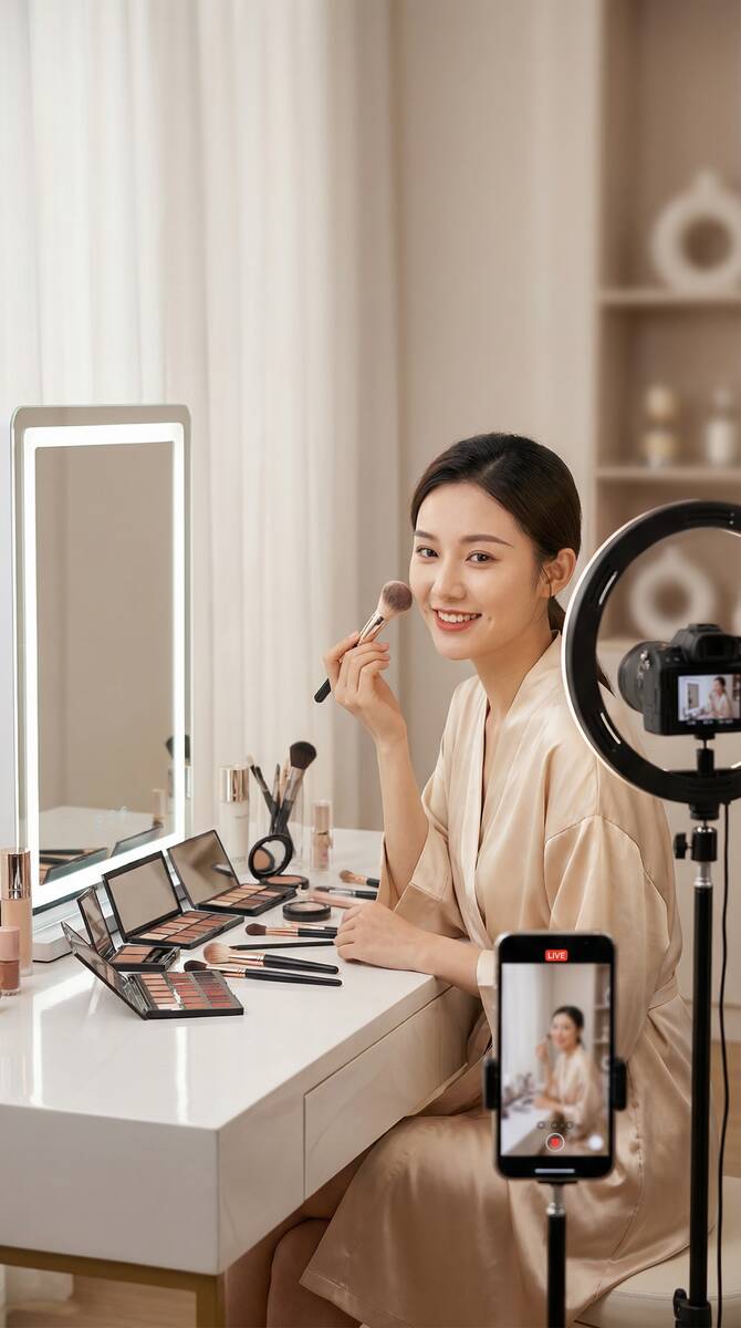 糖心vlog美妆视频教程